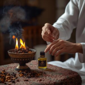 How to apply pure oud perfume in Dubai