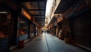 Murshid Bazar Deira Dubai perfume market lane