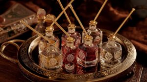 Rose Valley Perfumes Arabian fragrance oils and attars - long-lasting perfumes for Dubai's heat, available at Murshid Bazar Deira