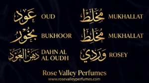 Arabic oud perfume glossary terms - Dubai fragrance vocabulary guide