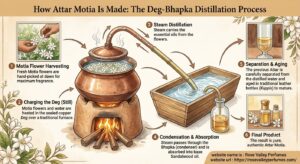 How Attar Motia Is Made The Deg-Bhapka Distillation Process