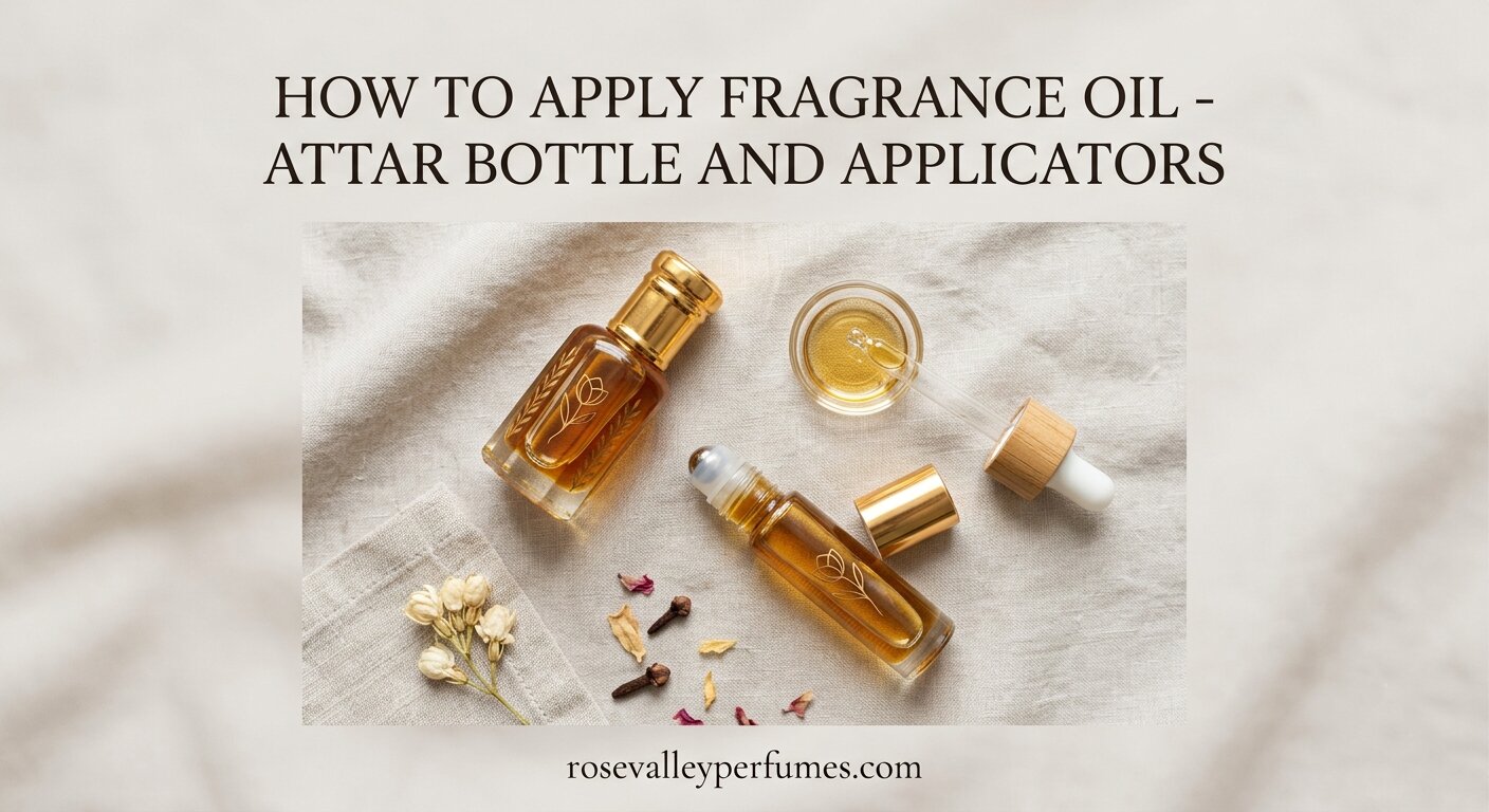 How to Apply Fragrance Oil