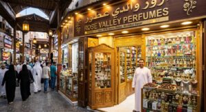 Rose Valley Perfumes shop in Murshid Bazar, Deira, Dubai