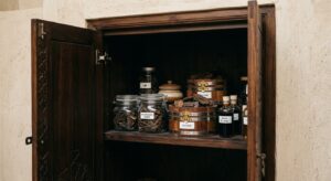 Cool interior cupboard for storing agarwood in the UAE