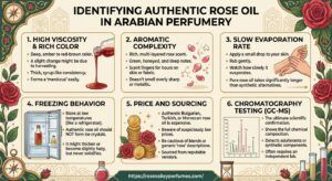 How to Identify Authentic Rose Oil in Arabian Perfumery